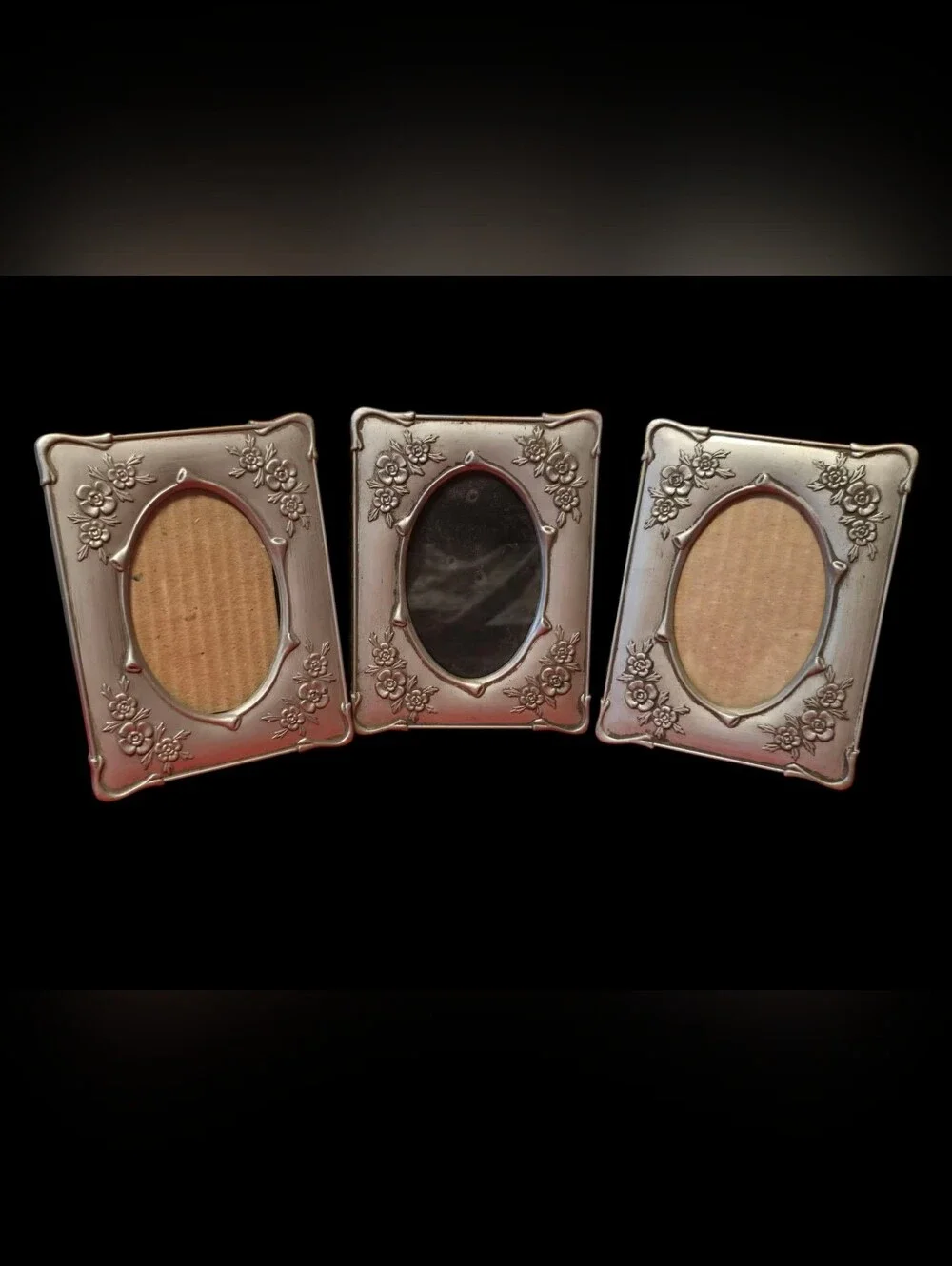 Vintage | Classic Floral Silver Photo Frames